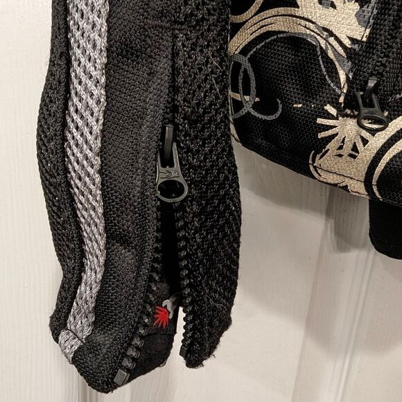 JOE ROCKET Cleo MESH Lightweight MOTORCYCLE Black Jacket Womens XS Liner & Pads - Picture 14 of 16